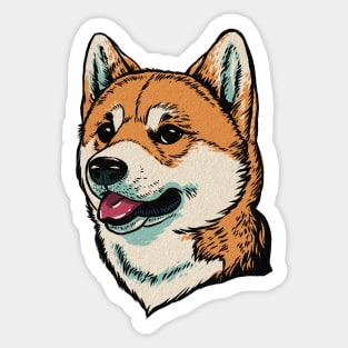 Akita Dog Sticker